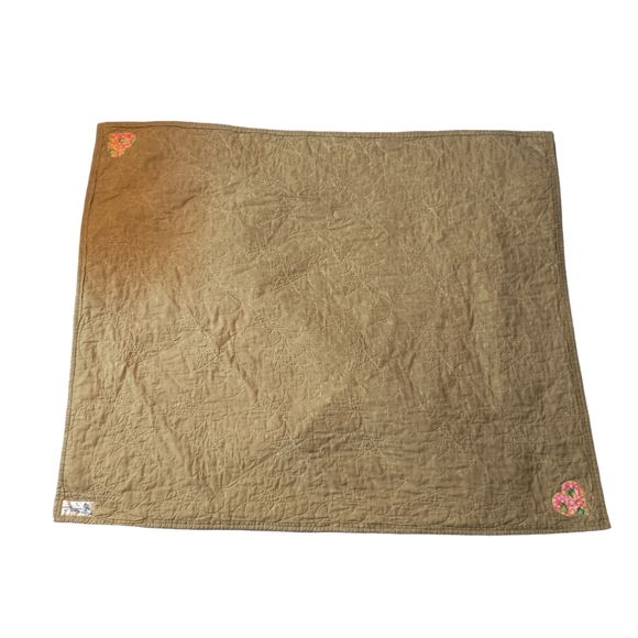 Project Linus Sock Monkey Playing Sports Quilted Baby Blanket - Picture 2 of 5